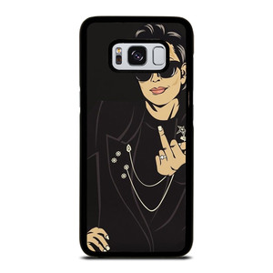 KRIS JENNER MIDDLE FINGER Samsung Galaxy S8 Case KRIS JENNER MIDDLE FINGER Samsung Galaxy S8 Case