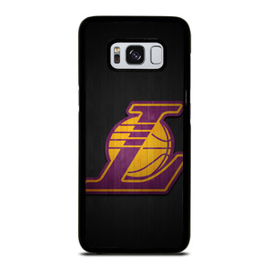 LA LAKERS WOODEN LOGO Samsung Galaxy S8 Case