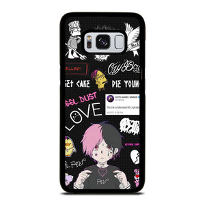 LIL PEEP STICKER COLLECTION Samsung Galaxy S8 Case LIL PEEP STICKER COLLECTION Samsung Galaxy S8 Case