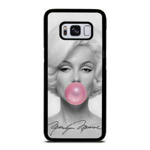 MARILYN MONROE PINK BUBBLEGUM ART Samsung Galaxy S8 Case