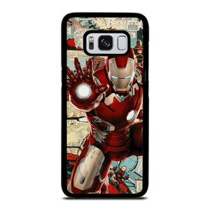MARVEL IRONMAN COLLAGE COMIC Samsung Galaxy S8 Case