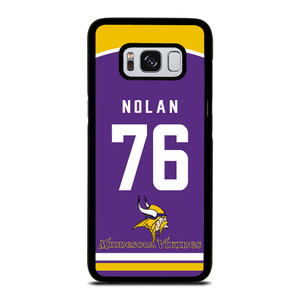 MINNESOTA VIKINGS NOLAN Samsung Galaxy S8 Case MINNESOTA VIKINGS NOLAN Samsung Galaxy S8 Case