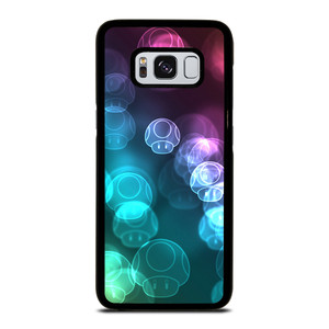 MUSHROOM NEON MARIO BROSS Samsung Galaxy S8 Case