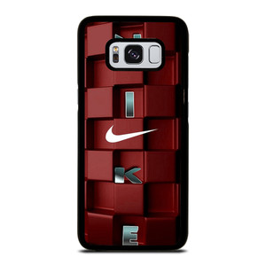 NIKE BLOCKS RED Samsung Galaxy S8 Case NIKE BLOCKS RED Samsung Galaxy S8 Case