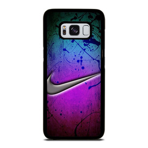 NIKE LOGO GREEN VIOLET Samsung Galaxy S8 Case NIKE LOGO GREEN VIOLET Samsung Galaxy S8 Case