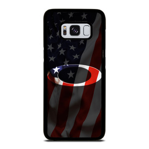 OAKLEY AMERICAN FLAG LOGO EMBOSS Samsung Galaxy S8 Case