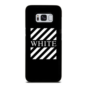 OFF WHITE LOGO CENTER STRIPE Samsung Galaxy S8 Case