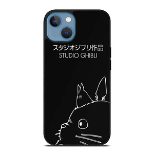 GHIBI STUDIO TOTORU SIMPLE BLACK iPhone 13 Case
