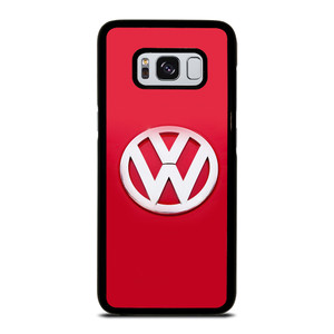 VW VOLKSWAGEN LOGO RED Samsung Galaxy S8 Case
