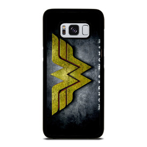 WONDER WOMAN LOGO NEW Samsung Galaxy S8 Case WONDER WOMAN LOGO NEW Samsung Galaxy S8 Case