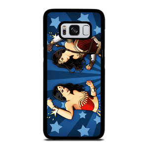 WONDER WOMAN LYNDA CARTER & GAL GADOT Samsung Galaxy S8 Case WONDER WOMAN LYNDA CARTER & GAL GADOT Samsung Galaxy S8 Case