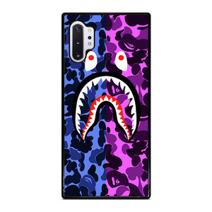 BAPE SHARK LOGO BLUE VIOLET Samsung Galaxy Note 10 Plus Case