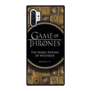 GAME OF THRONES THE NOBLE HOUSES OF WESTEROS Samsung Galaxy Note 10 Plus Case GAME OF THRONES THE NOBLE HOUSES OF WESTEROS Samsung Galaxy Note 10 Plus Case