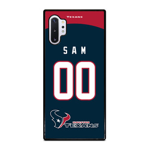 HOUSTON TEXANS SAM Samsung Galaxy Note 10 Plus Case HOUSTON TEXANS SAM Samsung Galaxy Note 10 Plus Case