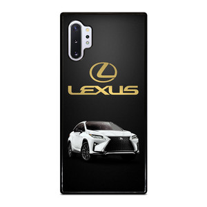 LEXUS WHITE CAR GOLD LOGO Samsung Galaxy Note 10 Plus Case LEXUS WHITE CAR GOLD LOGO Samsung Galaxy Note 10 Plus Case