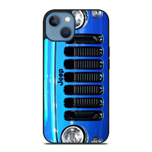 JEEP WRANGLER POLAR FRONT BLUE iPhone 13 Case JEEP WRANGLER POLAR FRONT BLUE iPhone 13 Case