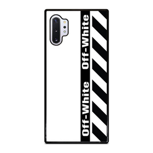 OFF WHITE LOGO VERTICAL Samsung Galaxy Note 10 Plus Case