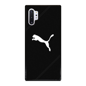 PUMA LOGO BLACK LEATHER Samsung Galaxy Note 10 Plus Case