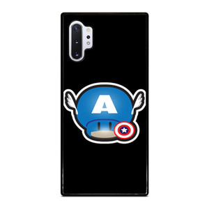 SUPER MARIO MUSHROOM CAPTAIN AMERICA Samsung Galaxy Note 10 Plus Case