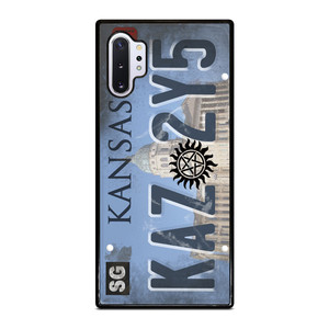 SUPERNATURAL LICENSE PLATE CUSTOM Samsung Galaxy Note 10 Plus Case SUPERNATURAL LICENSE PLATE CUSTOM Samsung Galaxy Note 10 Plus Case