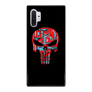THE PUNISHER SKULL RED BLUE ARTWORK Samsung Galaxy Note 10 Plus Case