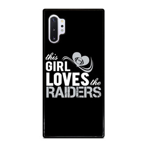 THIS GIRL LOVES THE RAIDERS 2 Samsung Galaxy Note 10 Plus Case