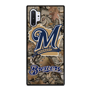 TREE CAMO MILWAUKEE BREWERS MLB Samsung Galaxy Note 10 Plus Case TREE CAMO MILWAUKEE BREWERS MLB Samsung Galaxy Note 10 Plus Case