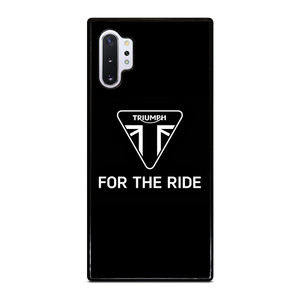 TRIUMPH FOR THE RIDE LOGO Samsung Galaxy Note 10 Plus Case TRIUMPH FOR THE RIDE LOGO Samsung Galaxy Note 10 Plus Case