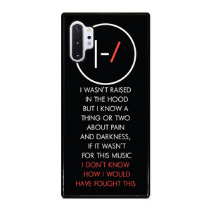 TWENTY ONE PILOTS LYRIC Samsung Galaxy Note 10 Plus Case