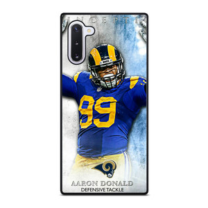AARON DONALD RAMS Samsung Galaxy Note 10 Case