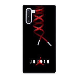 AIR JORDAN LOGO SHOELACE Samsung Galaxy Note 10 Case AIR JORDAN LOGO SHOELACE Samsung Galaxy Note 10 Case