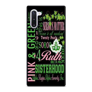 Alpha Kappa Alpha Samsung Galaxy Note 10 Case