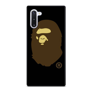 BAPE LOGO BROWN Samsung Galaxy Note 10 Case