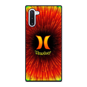 HURLEY ORANGE BLACK LOGO Samsung Galaxy Note 10 Case HURLEY ORANGE BLACK LOGO Samsung Galaxy Note 10 Case
