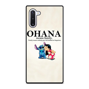 LILO AND STITCH OHANA FAMILY Disney Samsung Galaxy Note 10 Case