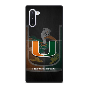 MIAMI HURRICANES UM 3 Samsung Galaxy Note 10 Case