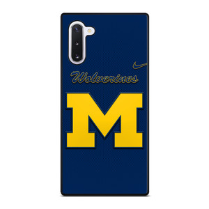 MICHIGAN WOLVERINES GO BLUE Samsung Galaxy Note 10 Case MICHIGAN WOLVERINES GO BLUE Samsung Galaxy Note 10 Case