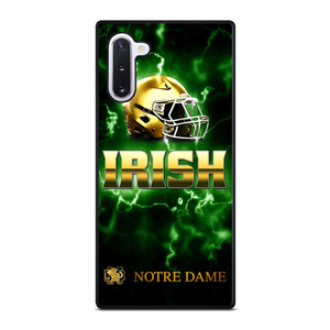 NOTRE DAME IRISH LOGO GREEN Samsung Galaxy Note 10 Case