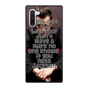 PANIC AT THE DISCO QUOTES MISS JACKSON Samsung Galaxy Note 10 Case