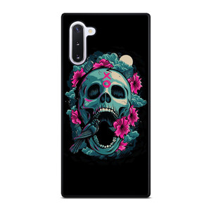 SKULL ROSE VIOLET ARTWORK Samsung Galaxy Note 10 Case