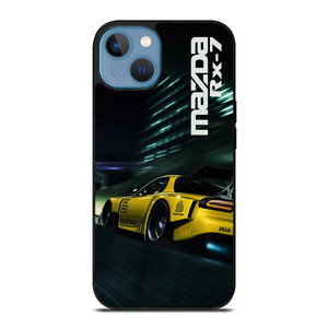 MAZDA RX7 SPEEDRACER YELLOW iPhone 13 Case MAZDA RX7 SPEEDRACER YELLOW iPhone 13 Case