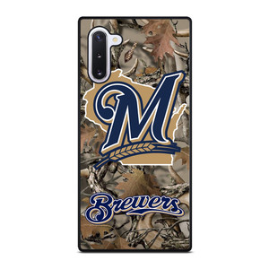 TREE CAMO MILWAUKEE BREWERS MLB Samsung Galaxy Note 10 Case TREE CAMO MILWAUKEE BREWERS MLB Samsung Galaxy Note 10 Case