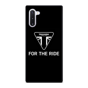TRIUMPH FOR THE RIDE LOGO Samsung Galaxy Note 10 Case TRIUMPH FOR THE RIDE LOGO Samsung Galaxy Note 10 Case