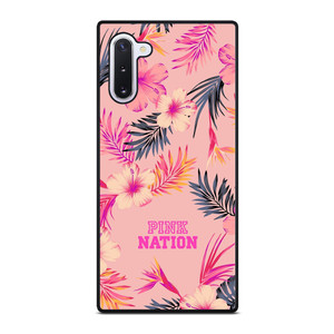 VICTORIA SECRET PINK NATION FLORAL BG Samsung Galaxy Note 10 Case