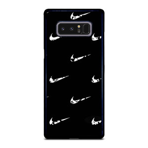 BLACK NIKE LOGO PATTERN Samsung Galaxy Note 8 Case