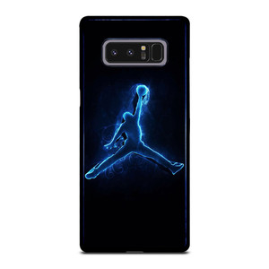 COOL AIR JORDAN LOGO BLUE Samsung Galaxy Note 8 Case
