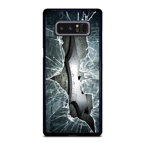 CRACKED OUT GLASS BATMAN THE DARK KNIGHT 2 Samsung Galaxy Note 8 Case