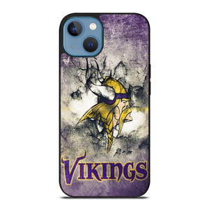 MINNESOTA VIKINGS GRUNGE LOGO iPhone 13 Case