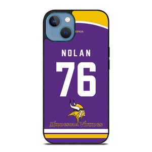MINNESOTA VIKINGS NOLAN iPhone 13 Case MINNESOTA VIKINGS NOLAN iPhone 13 Case