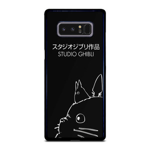 GHIBI STUDIO TOTORU SIMPLE BLACK Samsung Galaxy Note 8 Case GHIBI STUDIO TOTORU SIMPLE BLACK Samsung Galaxy Note 8 Case
